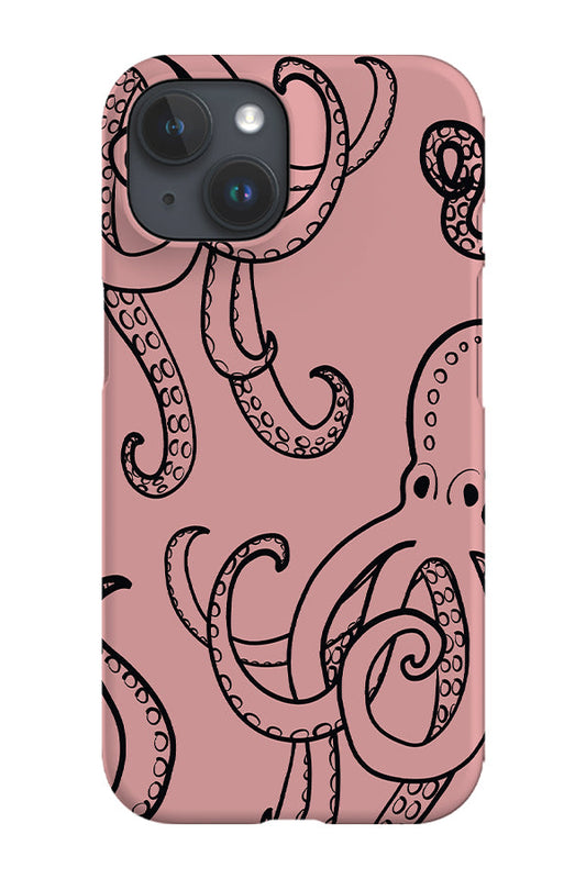 RoyalCovers.uk - Octopus Line Art Phone Case (Pink)