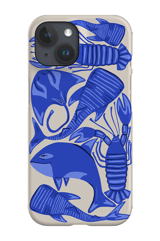 RoyalCovers.uk - Ocean Mix Phone Case (Off White Blue)