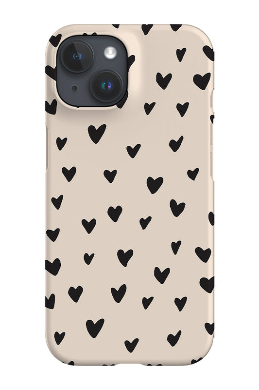 RoyalCovers.uk - Hearts Phone Case (Cream)