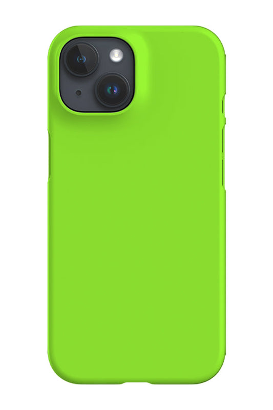 RoyalCovers.uk - Lime Green Plain Block Colour Phone Case