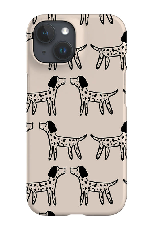 RoyalCovers.uk - Spotty Dog Phone Case (Cream)