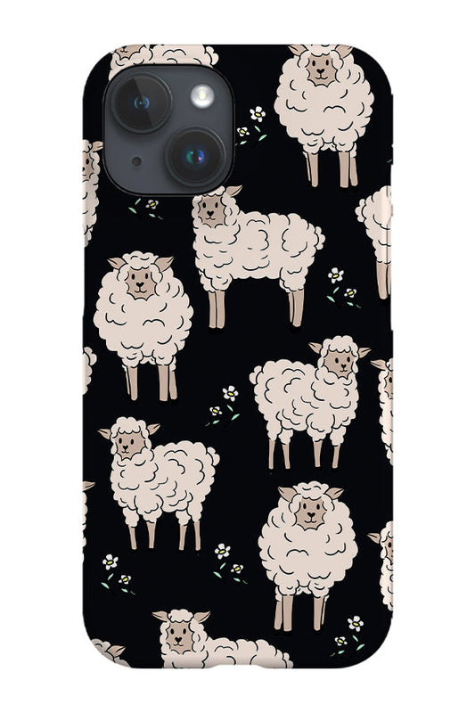 RoyalCovers.uk - Sheep Print Phone Case (Black)
