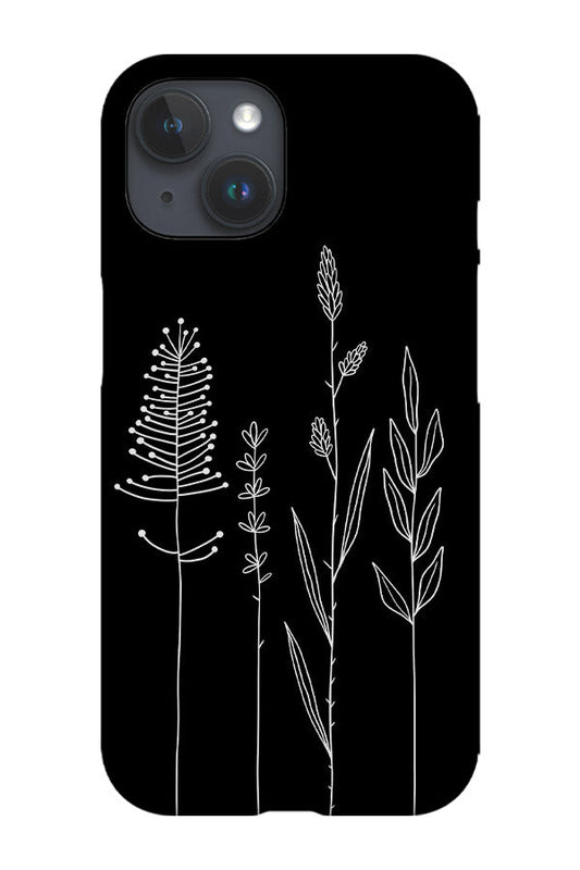 RoyalCovers.uk - Standing Wildflowers Phone Case (Black)