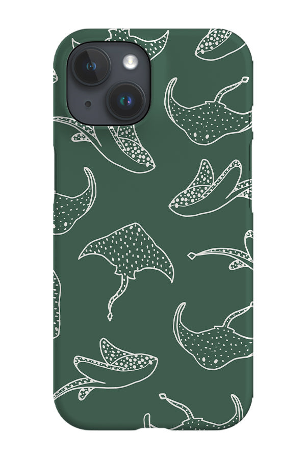 RoyalCovers.uk - Stingray Line Art Phone Case (Khaki)