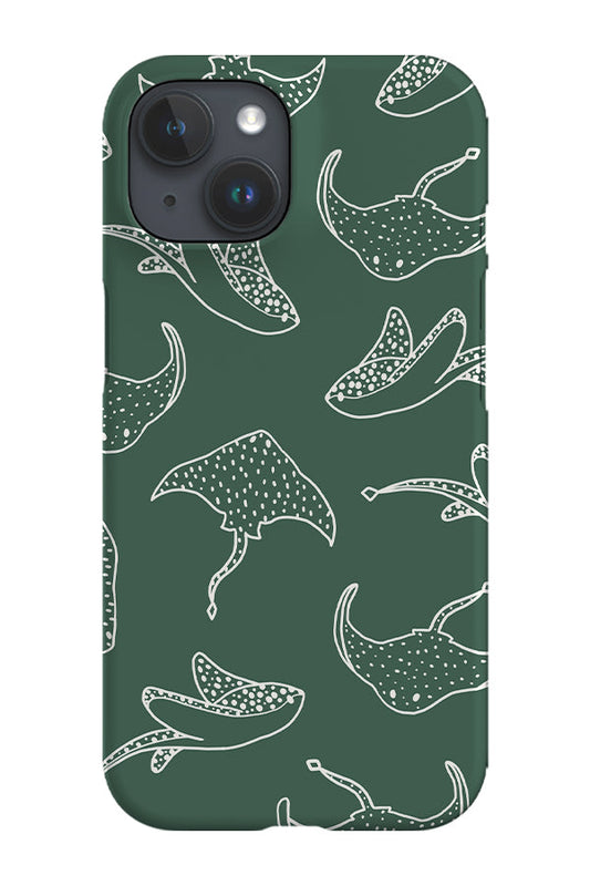RoyalCovers.uk - Stingray Line Art Phone Case (Khaki)