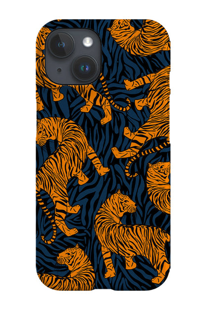 RoyalCovers.uk - Tiger Skin Print Phone Case (Black)