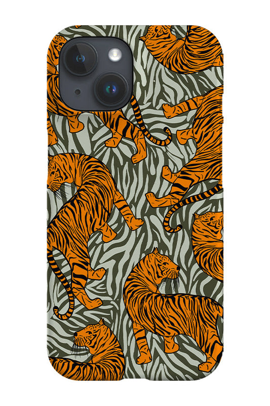 RoyalCovers.uk - Tiger Skin Print Phone Case (Khaki)