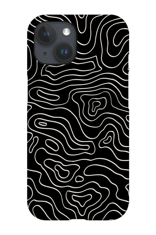 RoyalCovers.uk - Terrain Topography Phone Case (Black)