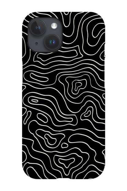 RoyalCovers.uk - Terrain Topography Phone Case (Black)