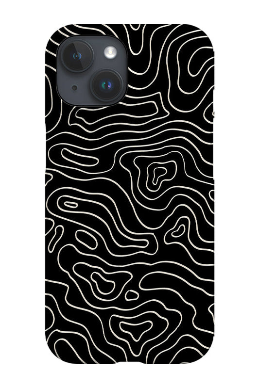 RoyalCovers.uk - Terrain Topography Phone Case (Black)