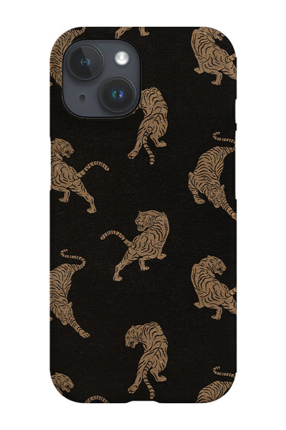 RoyalCovers.uk - Tiger Print Phone Case (Black Yellow)