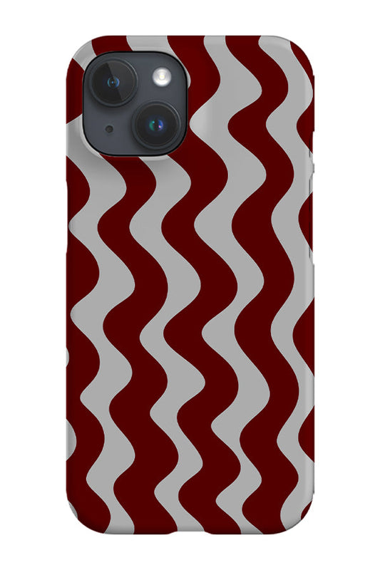 RoyalCovers.uk - Vertical Wave Phone Case (Red)