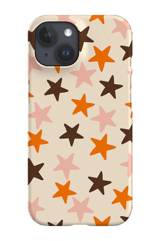RoyalCovers.uk - Vintage Stars Phone Case (Orange Brown)