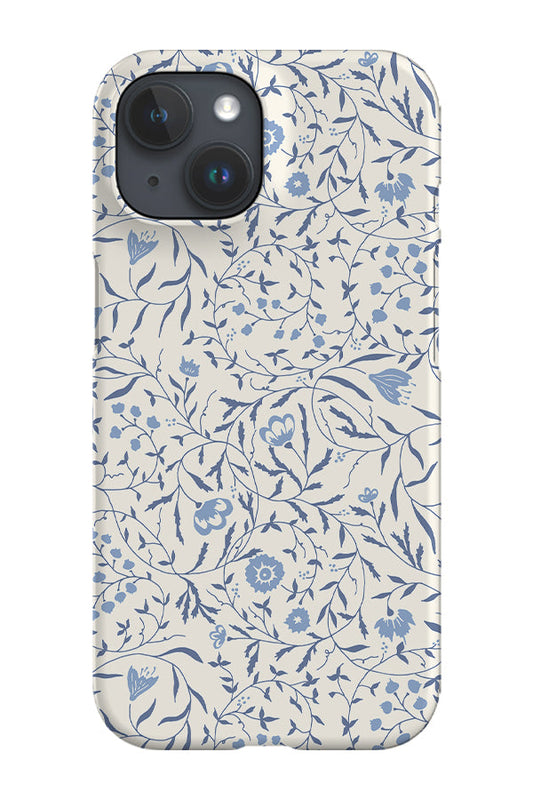 RoyalCovers.uk - Climbing Vines Flowers by Denes Anna Design Phone Case (Blue)
