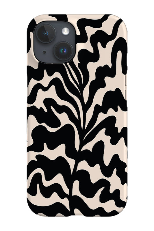 RoyalCovers.uk - Abstract Botanical Plant Phone Case (Peach)