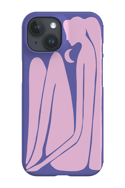 RoyalCovers.uk - Abstract Figure Phone Case (Purple)