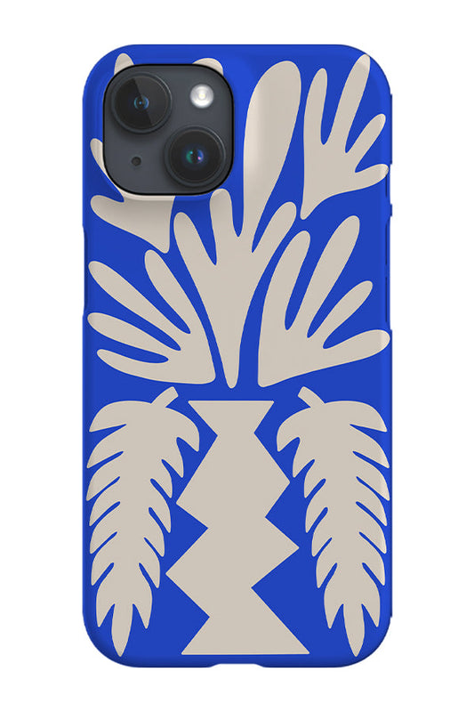 RoyalCovers.uk - Abstract Plant Phone Case (Blue)