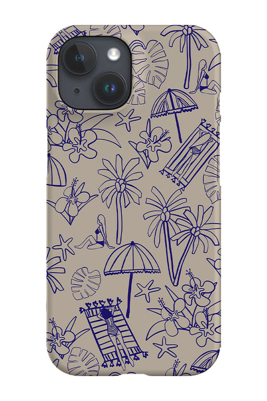 RoyalCovers.uk - Beach Jungle Phone Case (Beige)