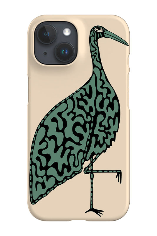 RoyalCovers.uk - Bird Placement Phone Case (Beige Green)