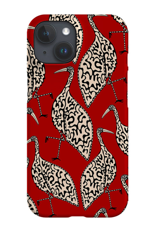 RoyalCovers.uk - Bird Scatter Phone Case (Red)