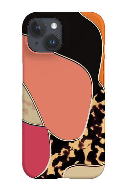 RoyalCovers.uk - Bubble Panther Phone Case (Orange Pink)