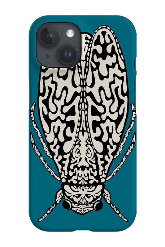RoyalCovers.uk - Bug Phone Case (Beige Blue)