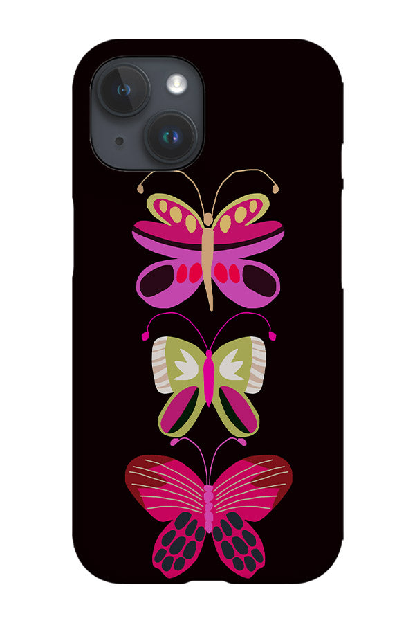 RoyalCovers.uk - Butterfly Placement Phone Case (Magenta Black)