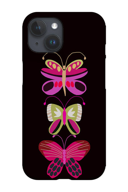 RoyalCovers.uk - Butterfly Placement Phone Case (Magenta Black)