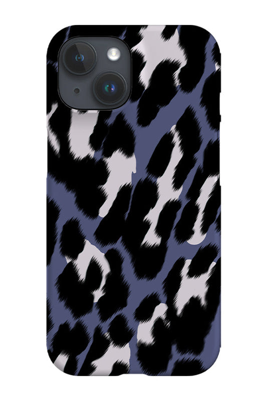 RoyalCovers.uk - Classic Leopard Print Phone Case (Blue Ink)