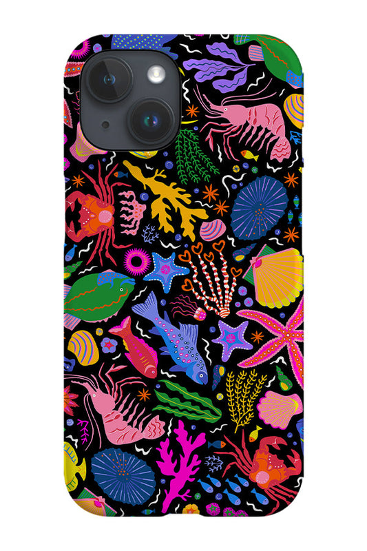 RoyalCovers.uk - Sealife Mix by Rachel Parker Phone Case (Black)