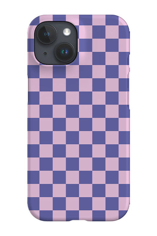 RoyalCovers.uk - Checkered Phone Case (Purple Pink)