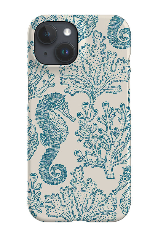 RoyalCovers.uk - Coral Reef Phone Case (Beige Blue)