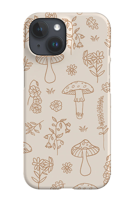 RoyalCovers.uk - Cottagecore Botanical Phone Case (Beige)