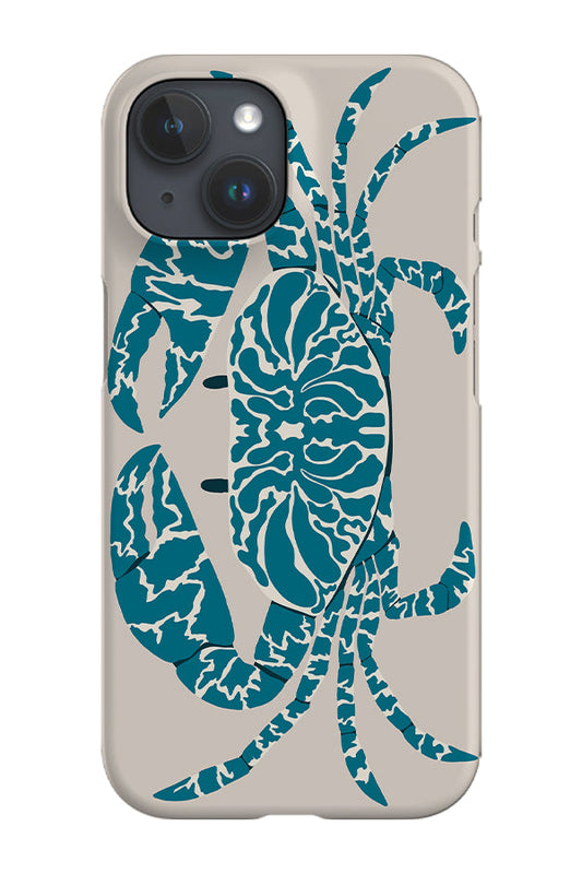 RoyalCovers.uk - Crab Phone Case (Beige Blue)