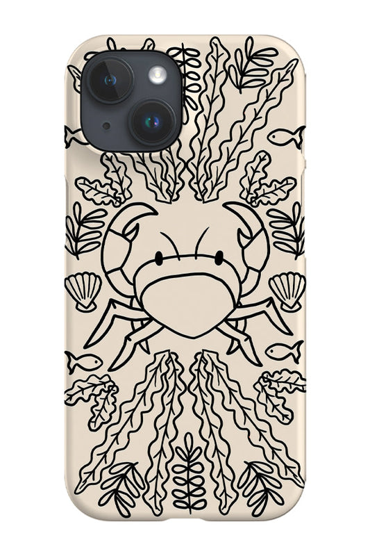 RoyalCovers.uk - Crab Coral Reef Phone Case (Cream)