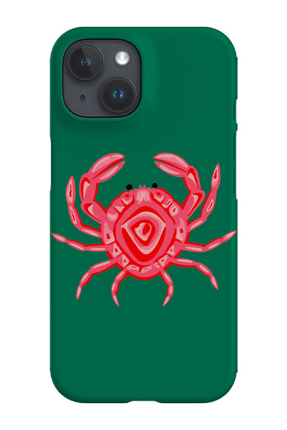 RoyalCovers.uk - Crab Placement Phone Case (Green)