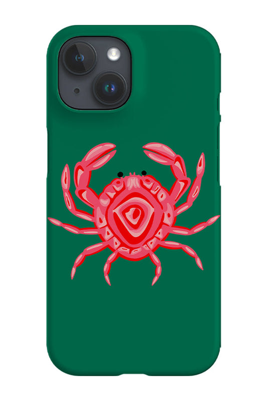 RoyalCovers.uk - Crab Placement Phone Case (Green)