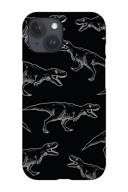 RoyalCovers.uk - Dinosaur T-Rex Phone Case (Black)