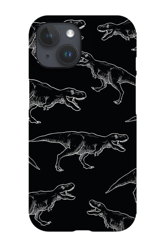 RoyalCovers.uk - Dinosaur T-Rex Phone Case (Black)
