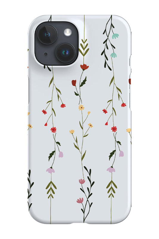 RoyalCovers.uk - Dried Flowers Phone Case (Light Blue)