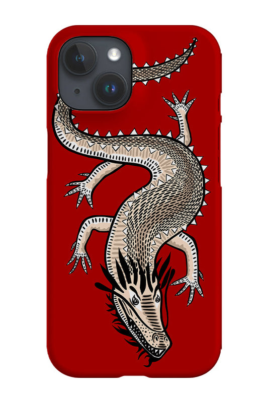 RoyalCovers.uk - Dragon Phone Case (Red & Off White)
