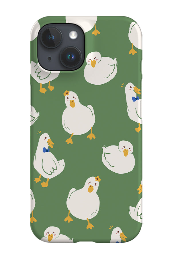 RoyalCovers.uk - Cute Ducks Phone Case (Green)