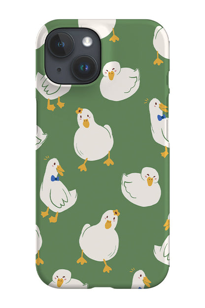 RoyalCovers.uk - Cute Ducks Phone Case (Green)