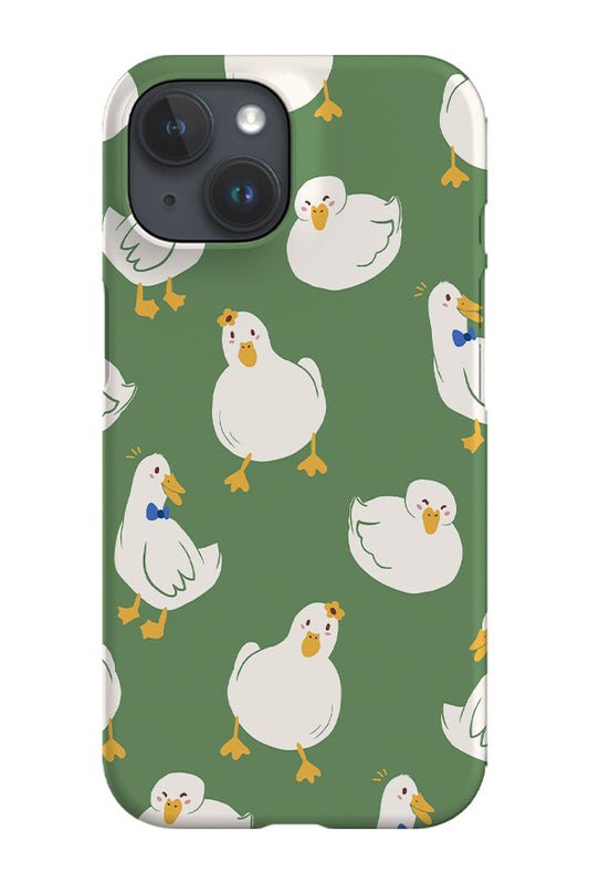 RoyalCovers.uk - Cute Ducks Phone Case (Green)