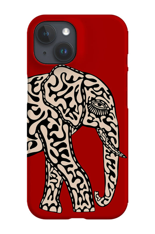 RoyalCovers.uk - Elephant Phone Case (Red)