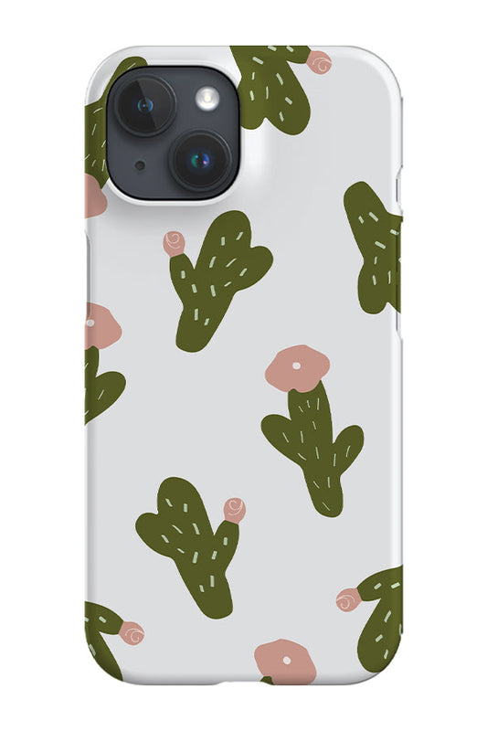 RoyalCovers.uk - Flower Cactus Phone Case (White)