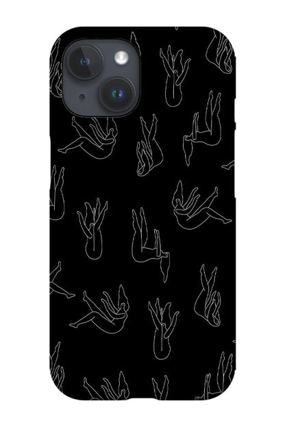 RoyalCovers.uk - Falling Bodies Phone Case (Black)