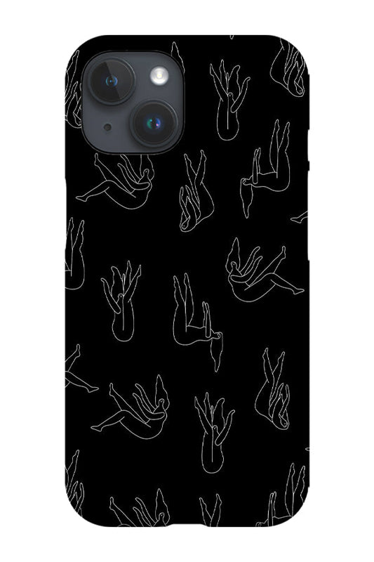 RoyalCovers.uk - Falling Bodies Phone Case (Black)