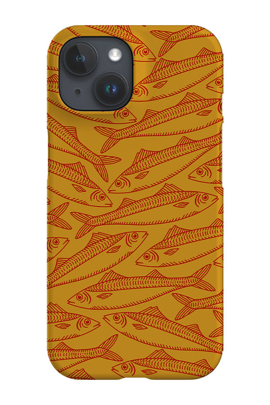 RoyalCovers.uk - Fish Scatter Phone Case (Yellow Red)