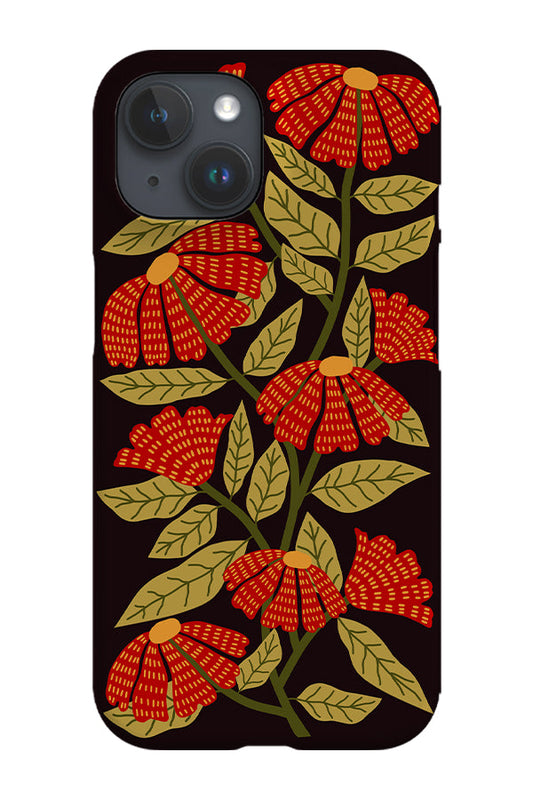 RoyalCovers.uk - Florals Phone Case (Black)